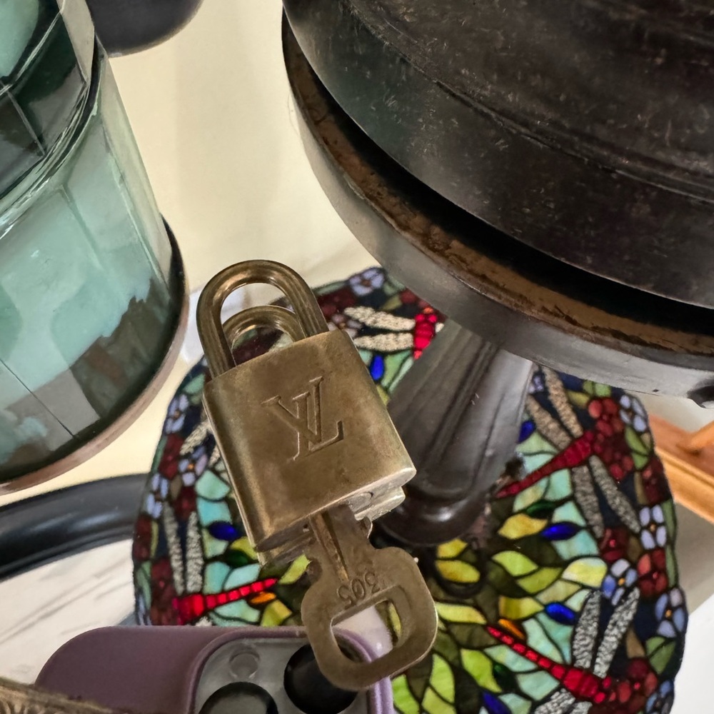 Authentic Louis Vuitton Lock and Key